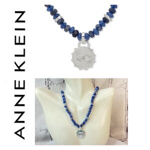 🐘🐘💓 Anne Klein Convertible Natural Stone Necklace